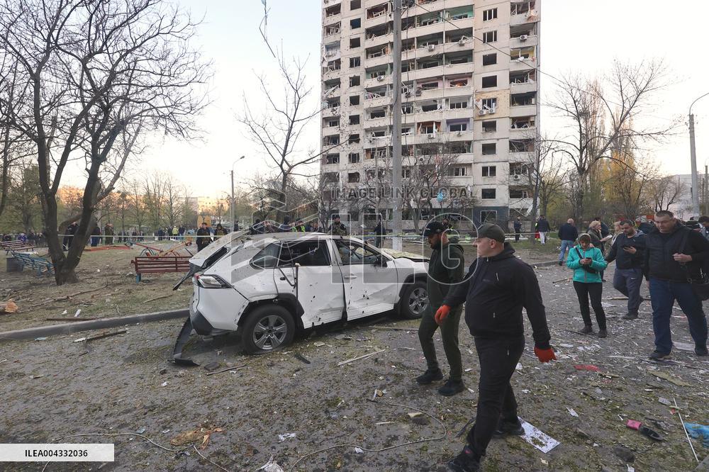 Russian troops attack Kharkiv with ballistic missiles