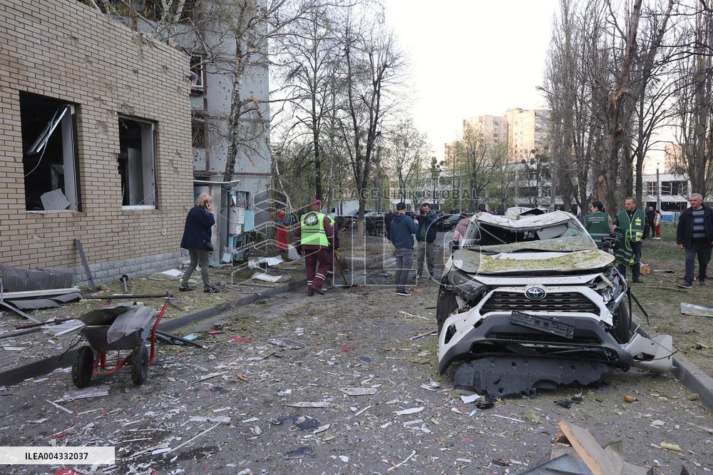 Russian troops attack Kharkiv with ballistic missiles