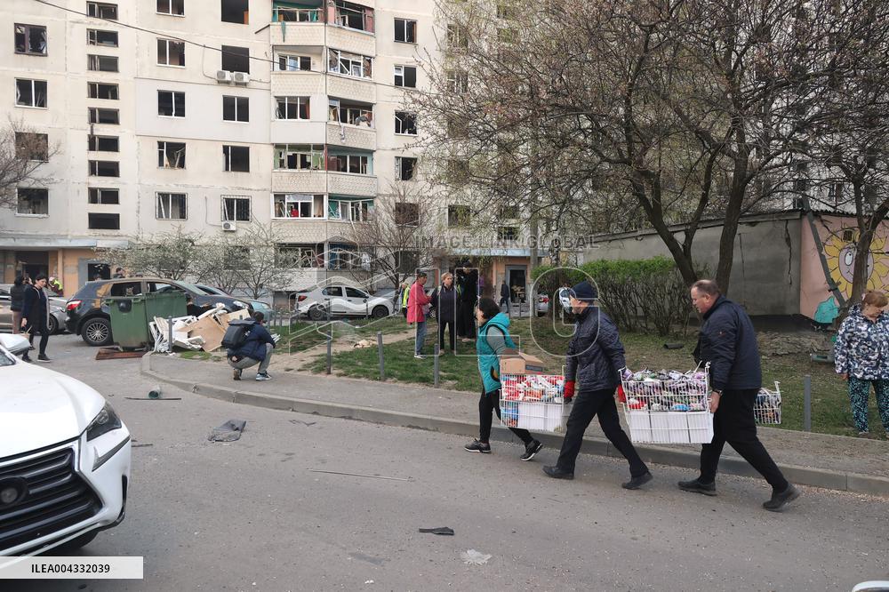 Russian troops attack Kharkiv with ballistic missiles