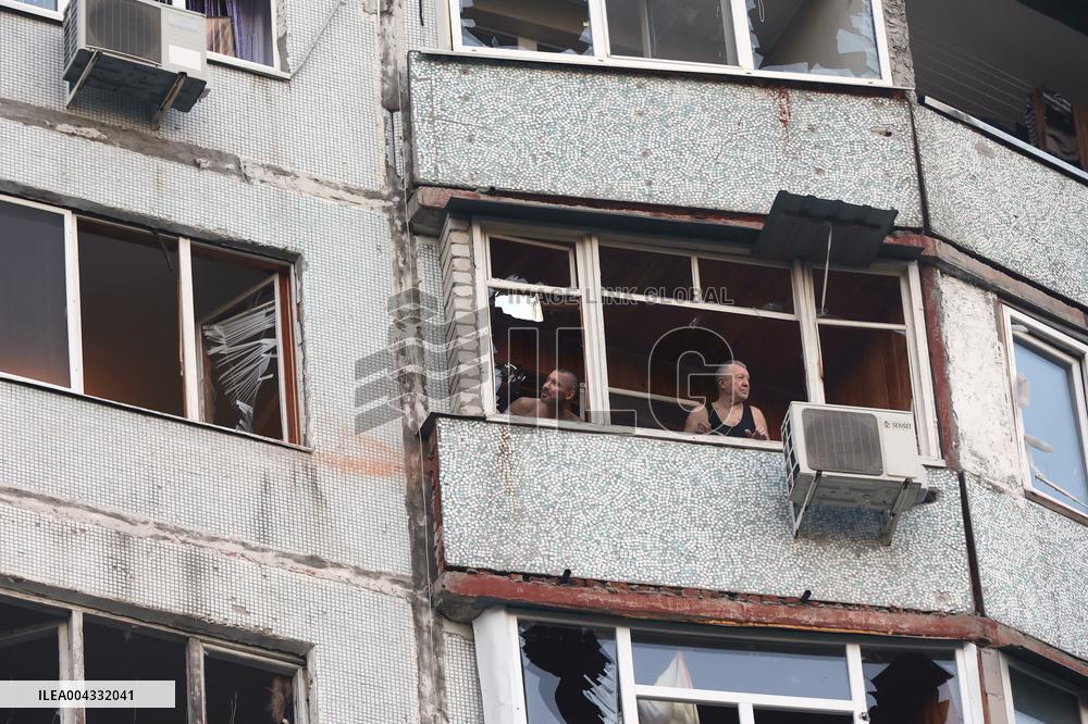 Russian troops attack Kharkiv with ballistic missiles