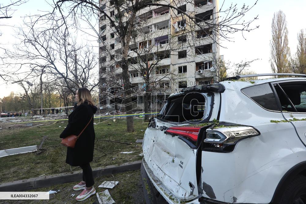 Russian troops attack Kharkiv with ballistic missiles