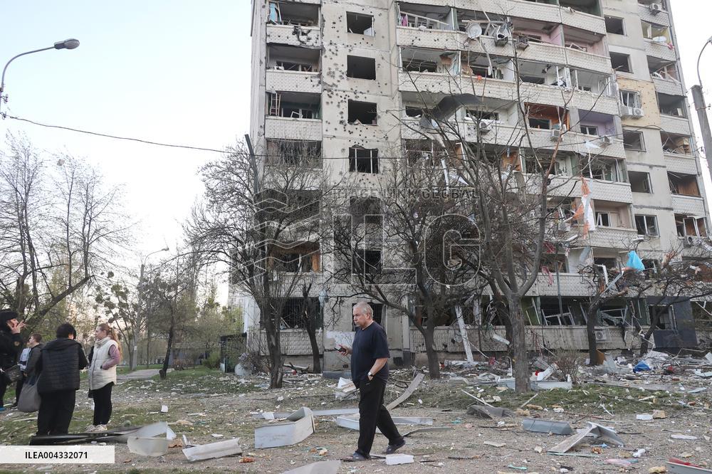 Russian troops attack Kharkiv with ballistic missiles