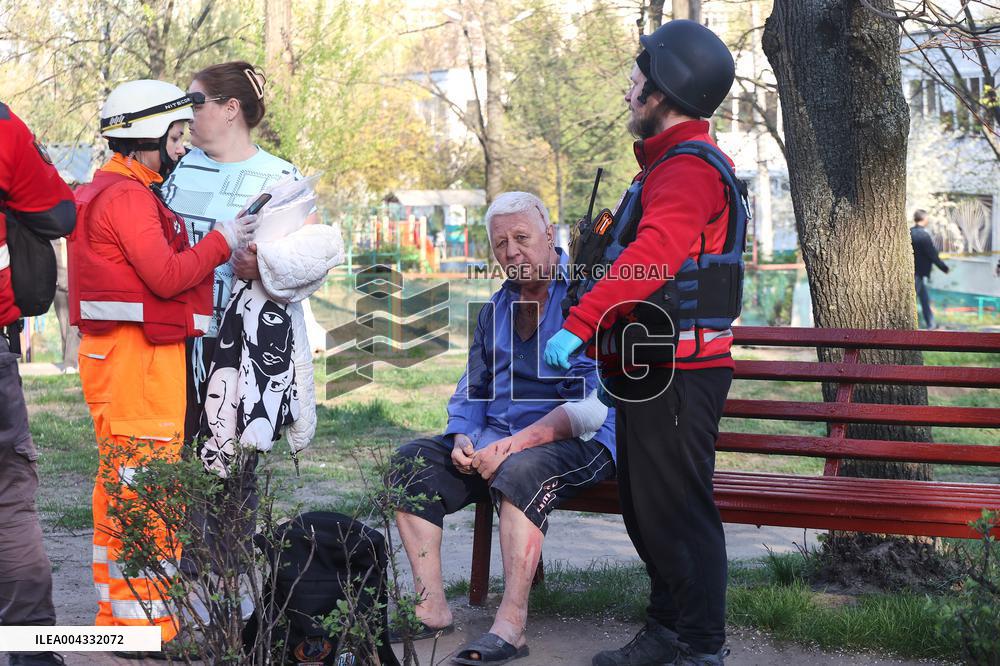 Russian troops attack Kharkiv with ballistic missiles