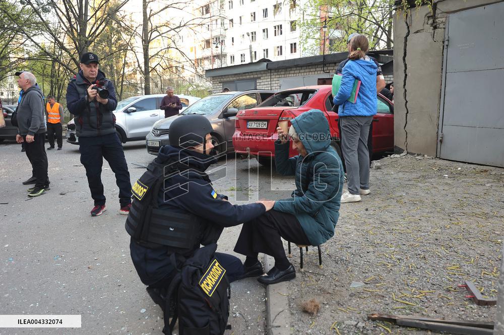 Russian troops attack Kharkiv with ballistic missiles