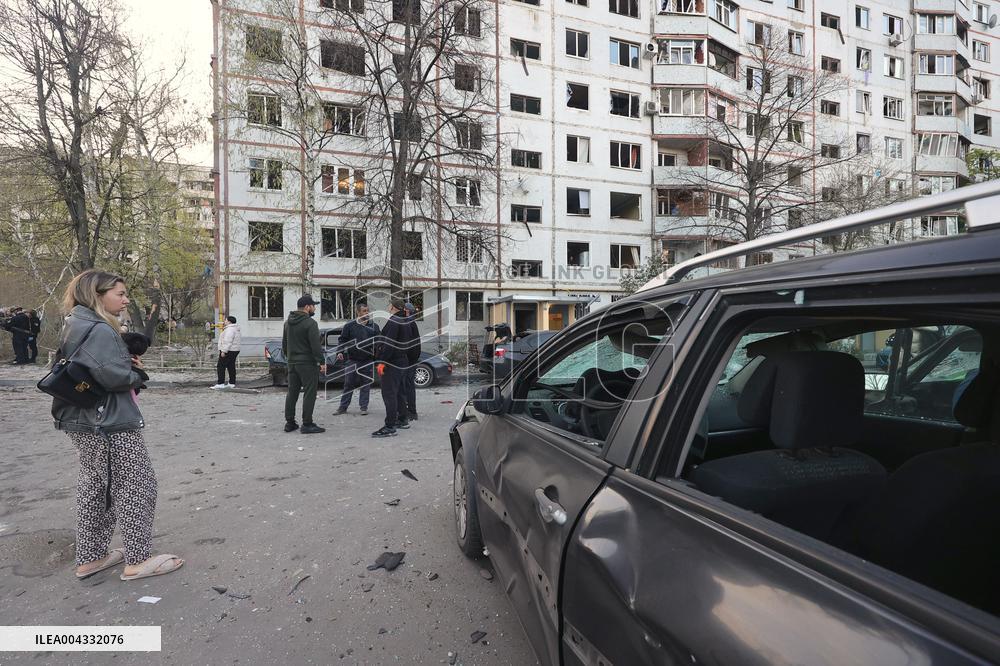 Russian troops attack Kharkiv with ballistic missiles