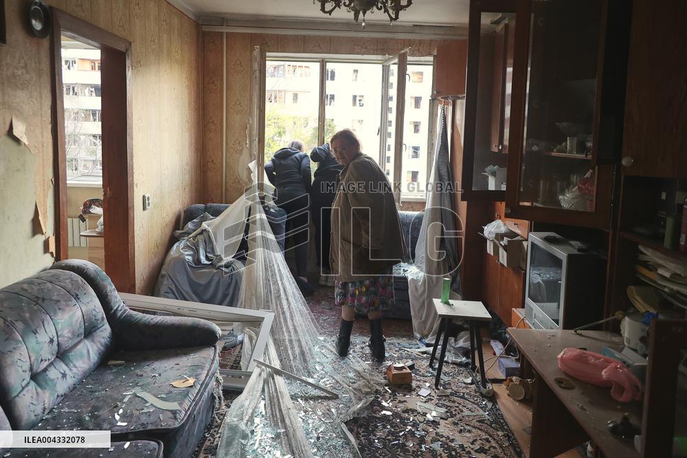 Russian troops attack Kharkiv with ballistic missiles