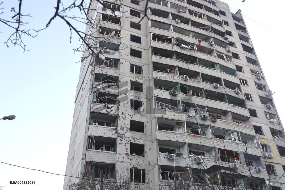 Russian troops attack Kharkiv with ballistic missiles