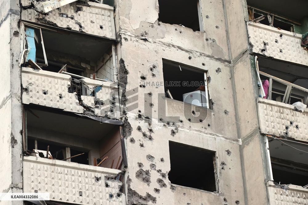 Russian troops attack Kharkiv with ballistic missiles