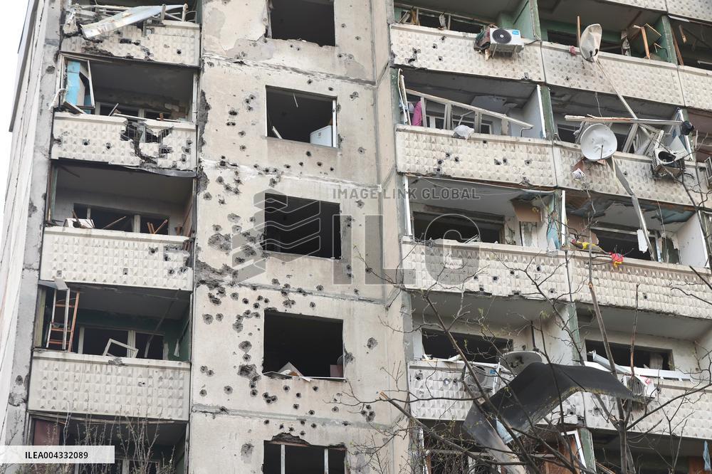 Russian troops attack Kharkiv with ballistic missiles