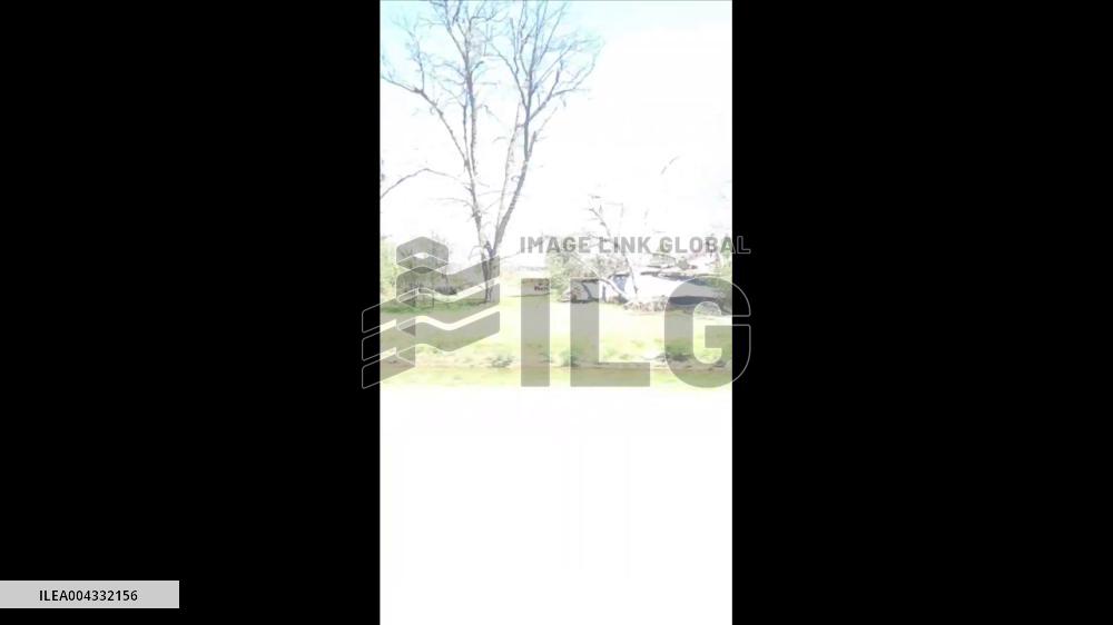 US: Aftermath Left by Tornado in Lake City, Arkansas