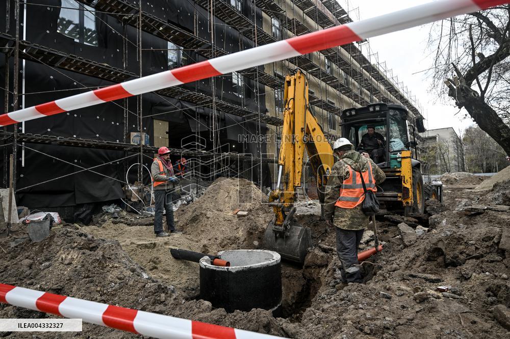 Ukraines 2nd Superhumans Center under construction in Dnipro