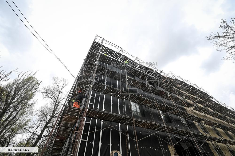 Ukraines 2nd Superhumans Center under construction in Dnipro