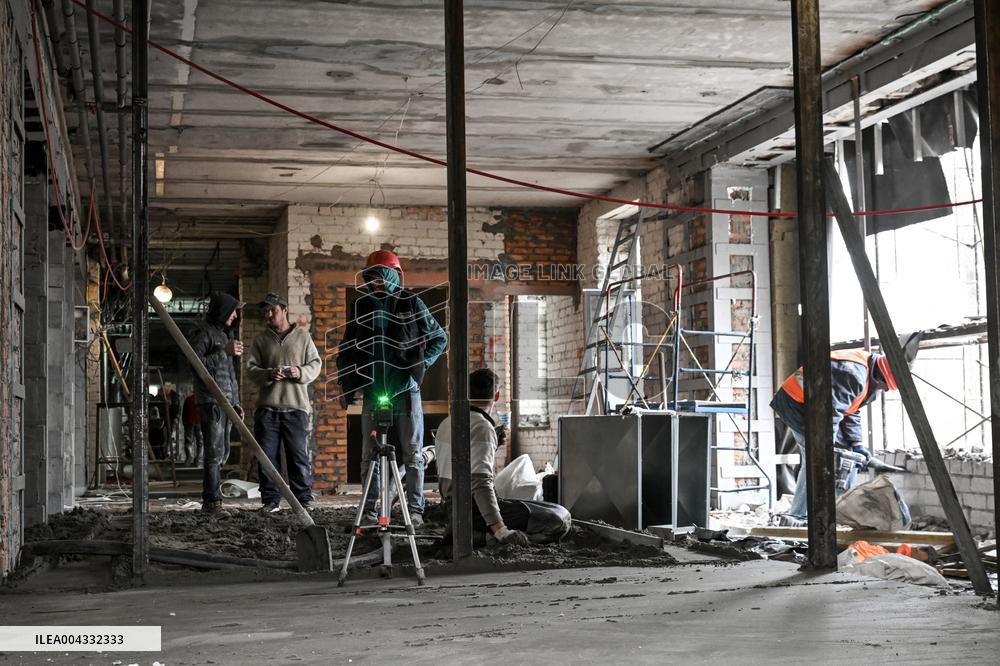 Ukraines 2nd Superhumans Center under construction in Dnipro