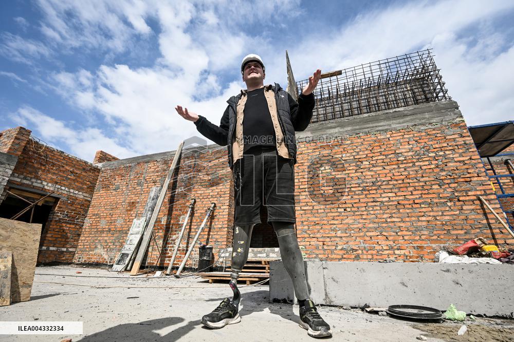 Ukraines 2nd Superhumans Center under construction in Dnipro