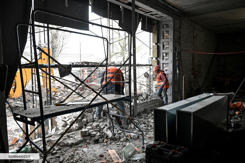 Ukraines 2nd Superhumans Center under construction in Dnipro