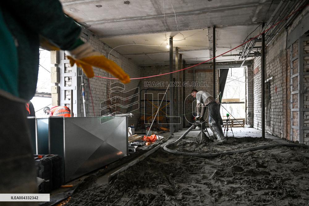 Ukraines 2nd Superhumans Center under construction in Dnipro