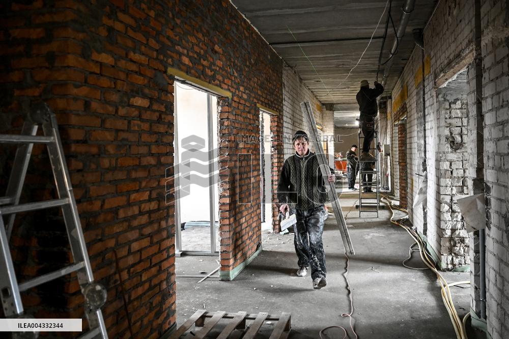 Ukraines 2nd Superhumans Center under construction in Dnipro