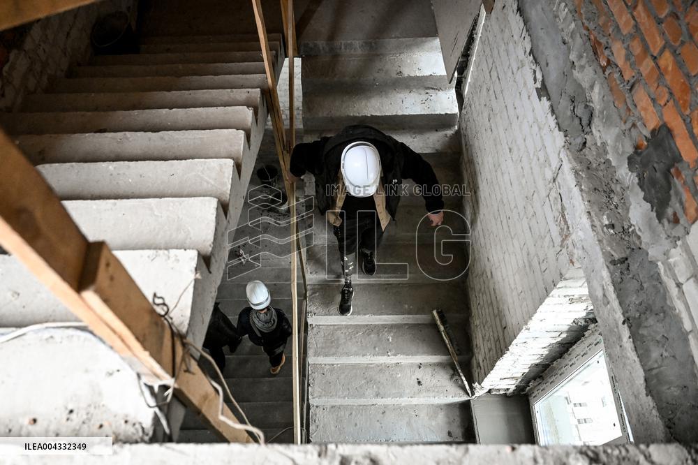 Ukraines 2nd Superhumans Center under construction in Dnipro