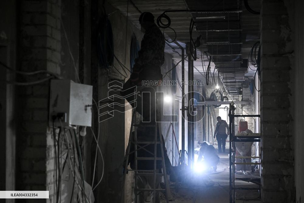 Ukraines 2nd Superhumans Center under construction in Dnipro