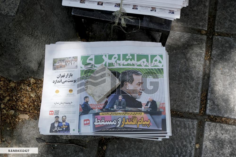 Daily Life In Tehran as Iran and US Hold Nuclear Talks - Tehran