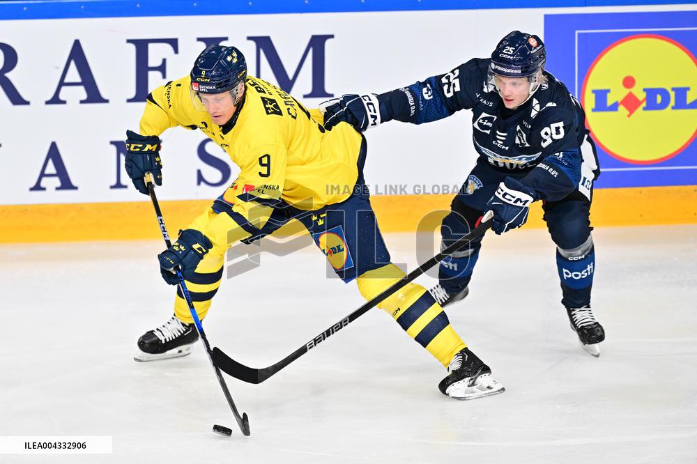 ICE HOCKEY SWEDEN-FINLAND