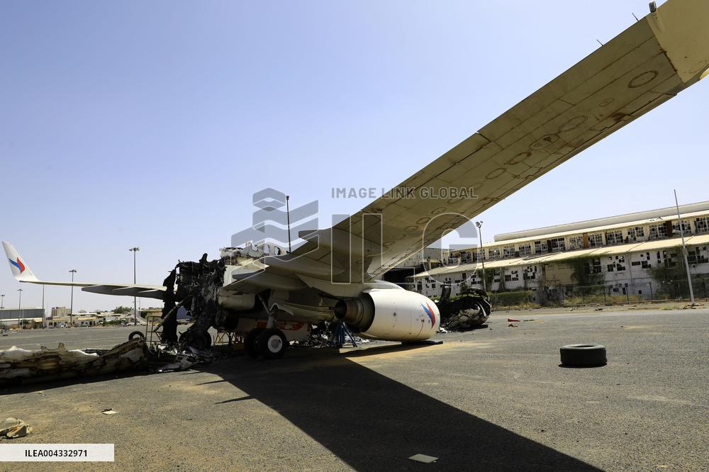 Khartoum Airport Damage - Sudan