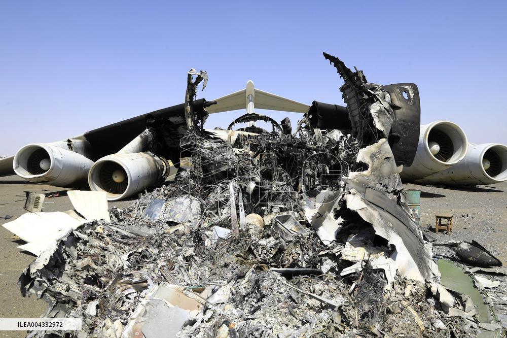 Khartoum Airport Damage - Sudan