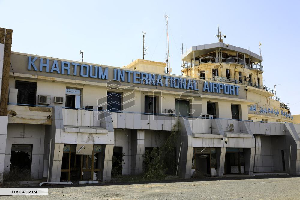 Khartoum Airport Damage - Sudan