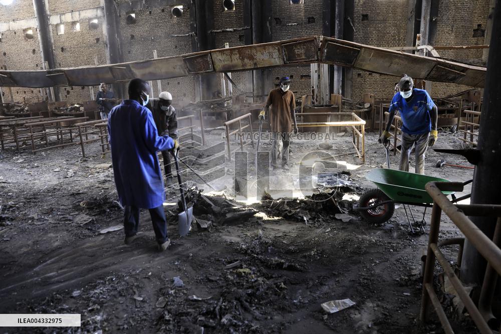 Khartoum Airport Damage - Sudan