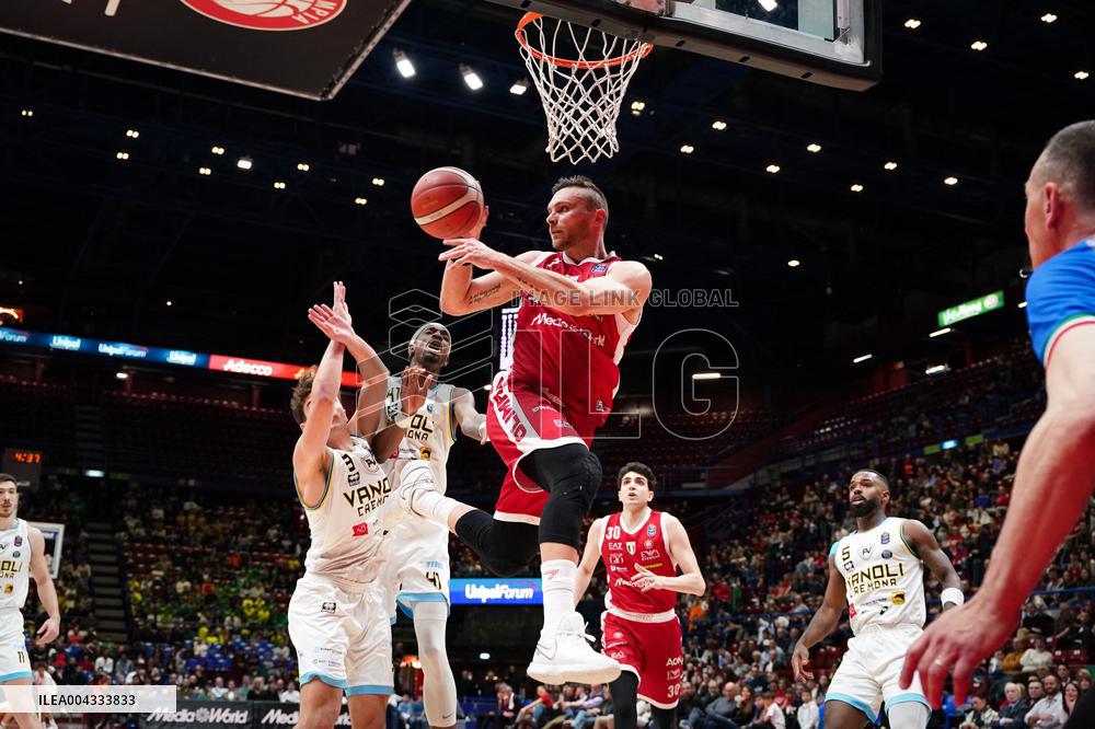 BASKET - Serie A - EA7 Emporio Armani Milano vs Vanoli Basket Cremona