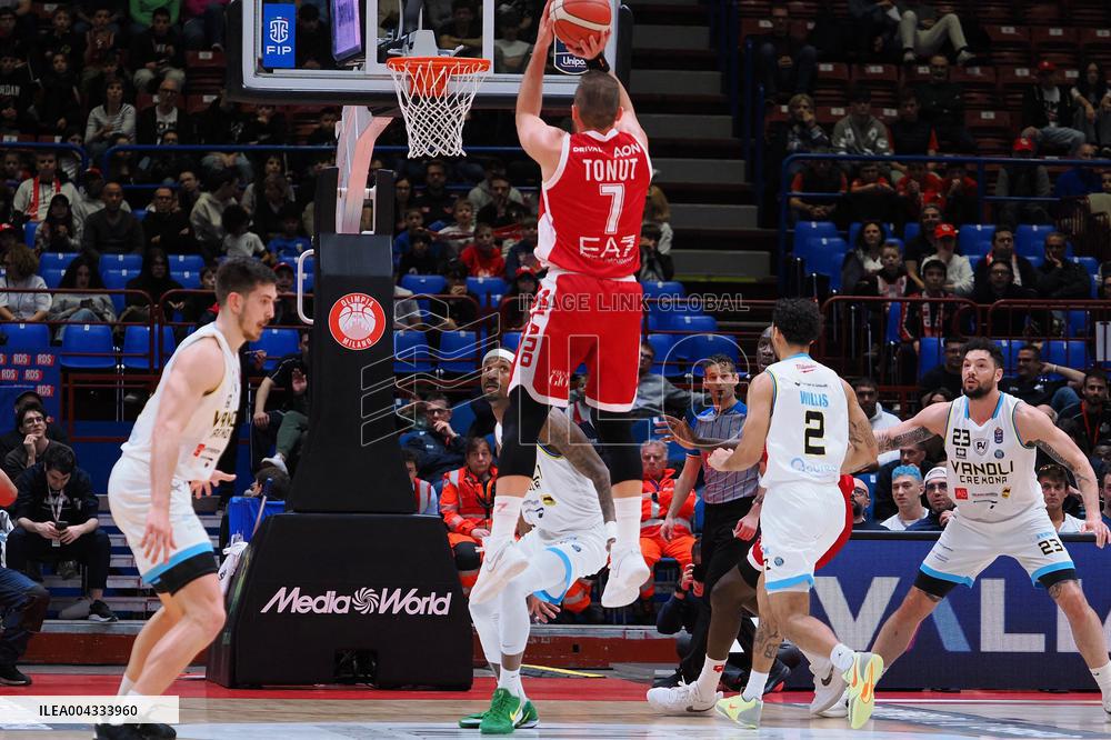 BASKET - Serie A - EA7 Emporio Armani Milano vs Vanoli Basket Cremona