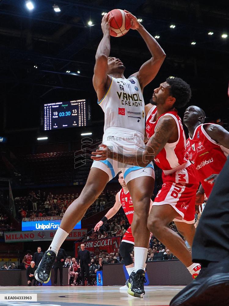 BASKET - Serie A - EA7 Emporio Armani Milano vs Vanoli Basket Cremona