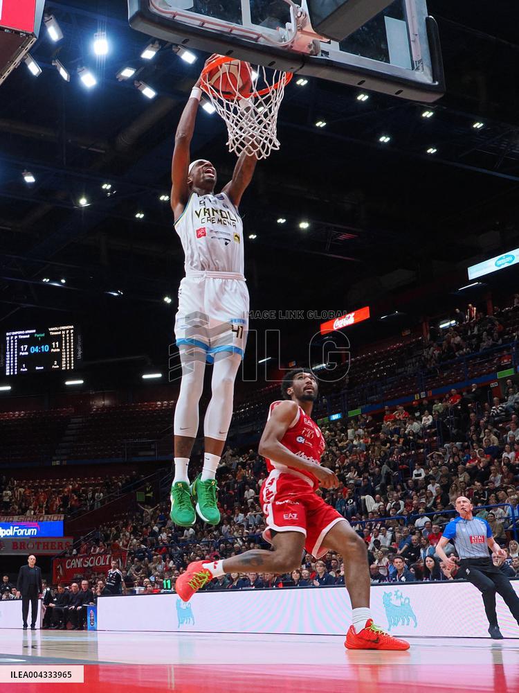 BASKET - Serie A - EA7 Emporio Armani Milano vs Vanoli Basket Cremona