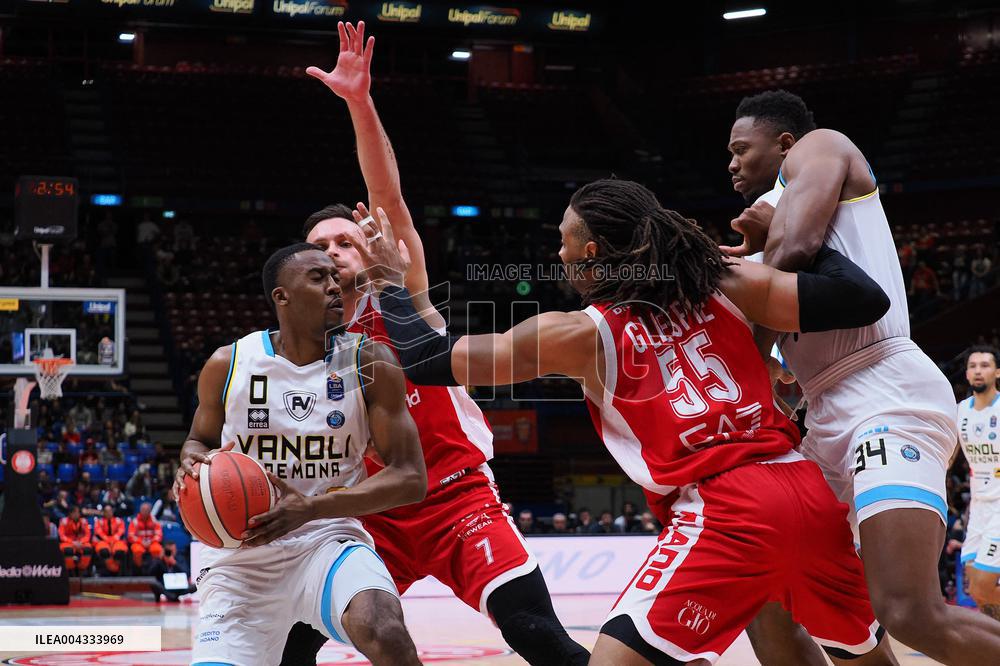 BASKET - Serie A - EA7 Emporio Armani Milano vs Vanoli Basket Cremona