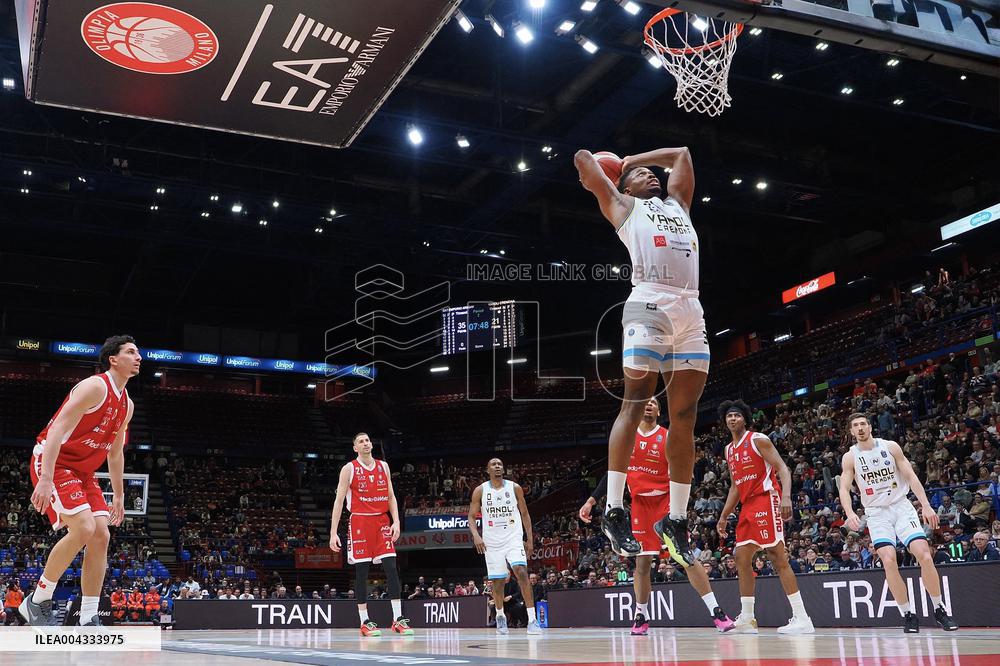 BASKET - Serie A - EA7 Emporio Armani Milano vs Vanoli Basket Cremona