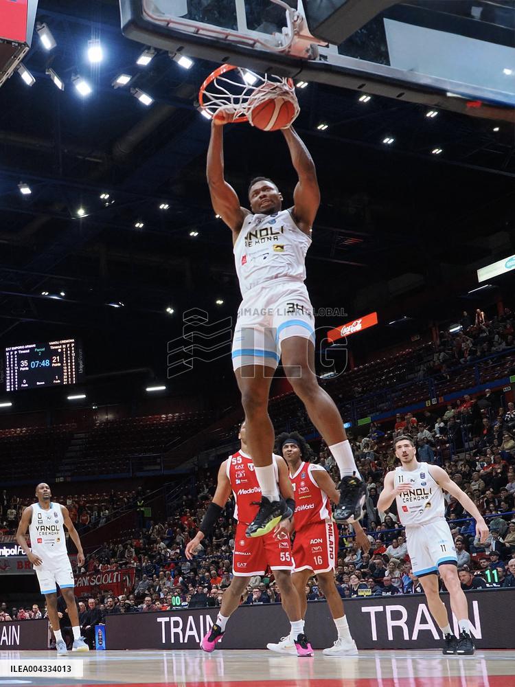 BASKET - Serie A - EA7 Emporio Armani Milano vs Vanoli Basket Cremona