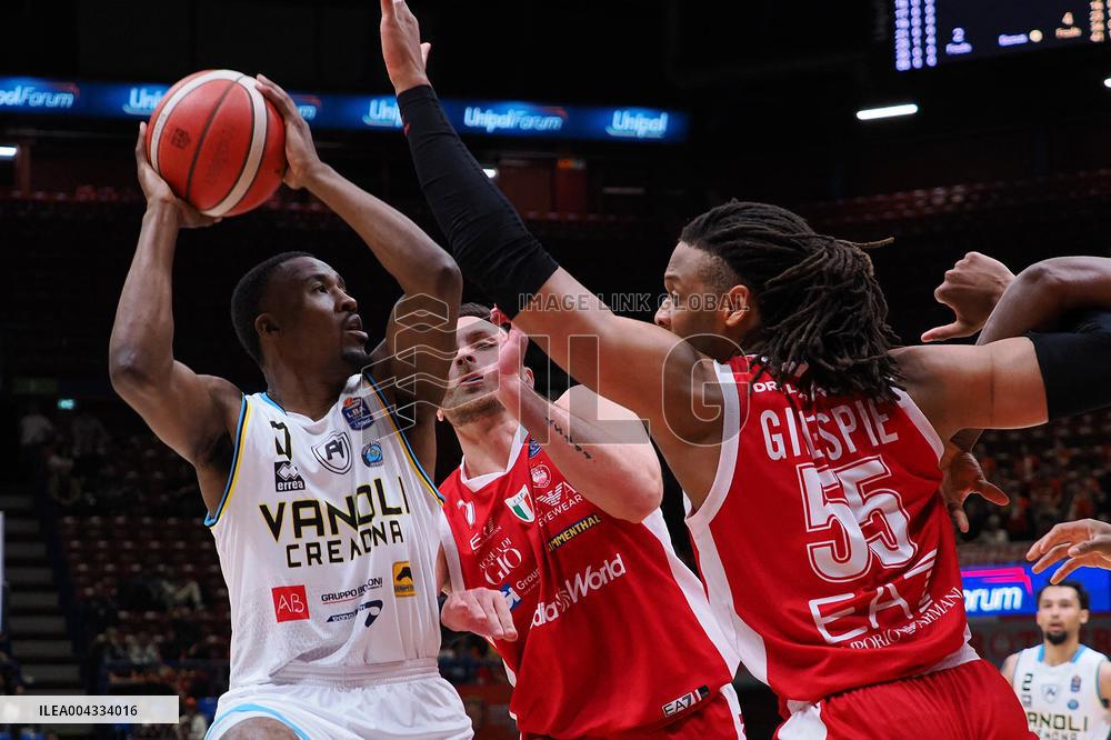 BASKET - Serie A - EA7 Emporio Armani Milano vs Vanoli Basket Cremona
