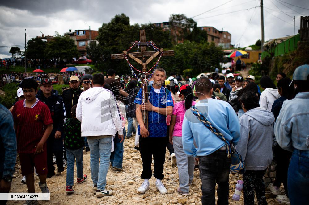 Good Friday Procession in Bogota