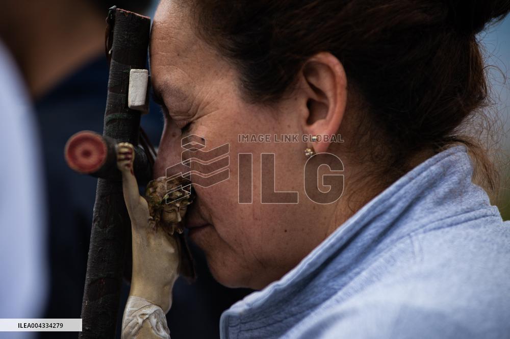 Good Friday Procession in Bogota