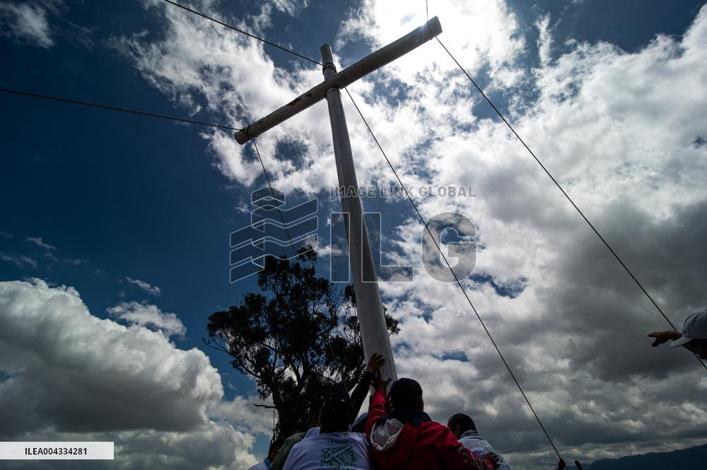 Good Friday Procession in Bogota