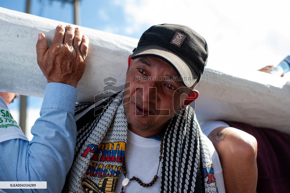 Good Friday Procession in Bogota