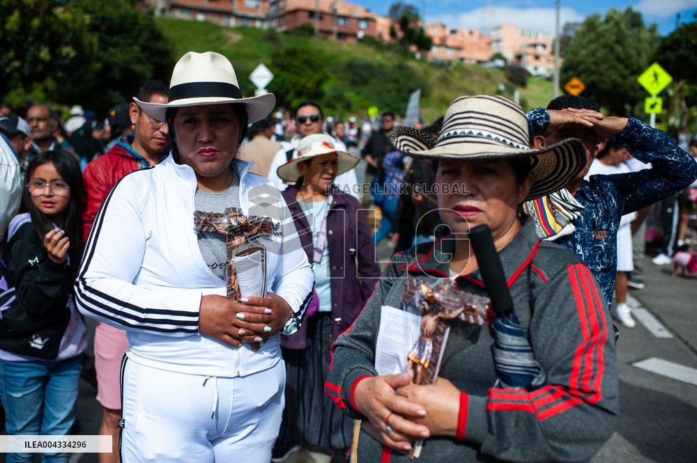 Good Friday Procession in Bogota