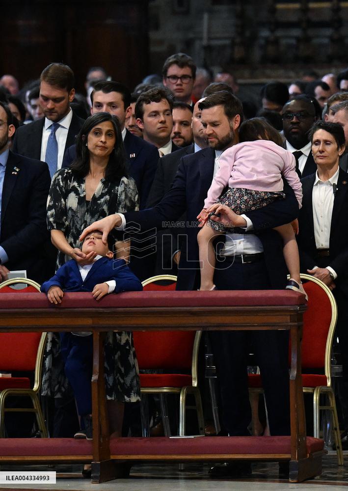 J.D. Vance Attends Good Friday Mass - Vatican