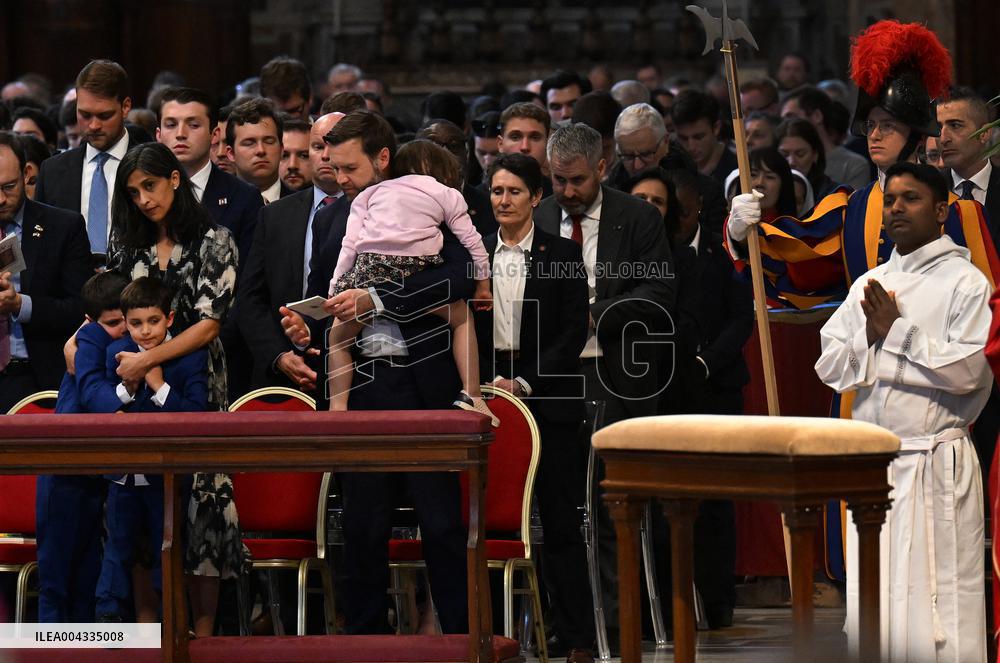 J.D. Vance Attends Good Friday Mass - Vatican