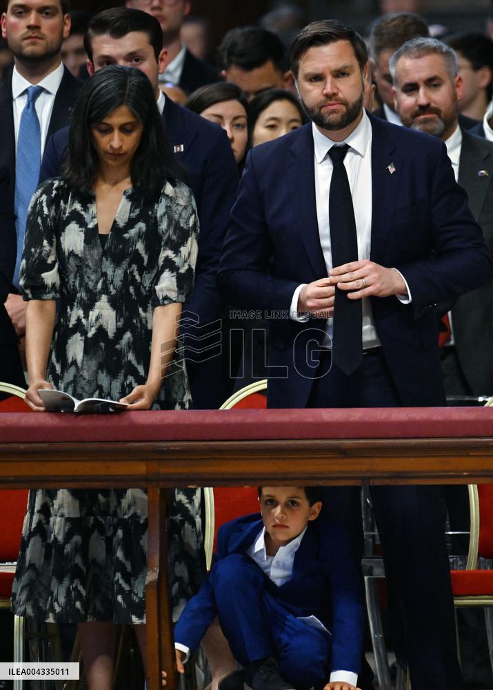 J.D. Vance Attends Good Friday Mass - Vatican