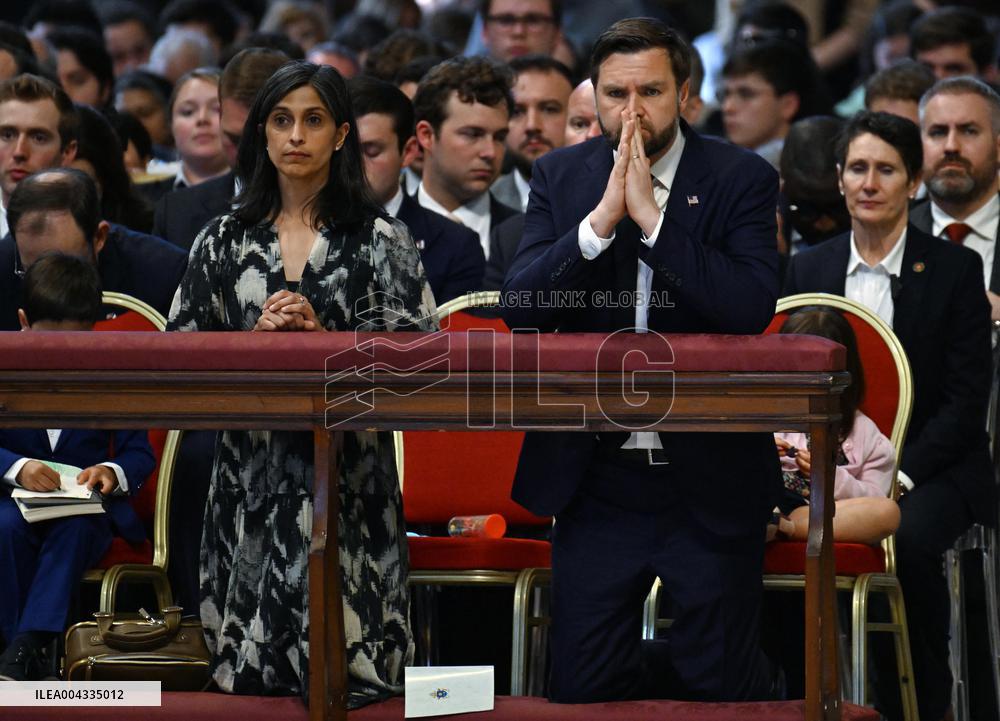 J.D. Vance Attends Good Friday Mass - Vatican