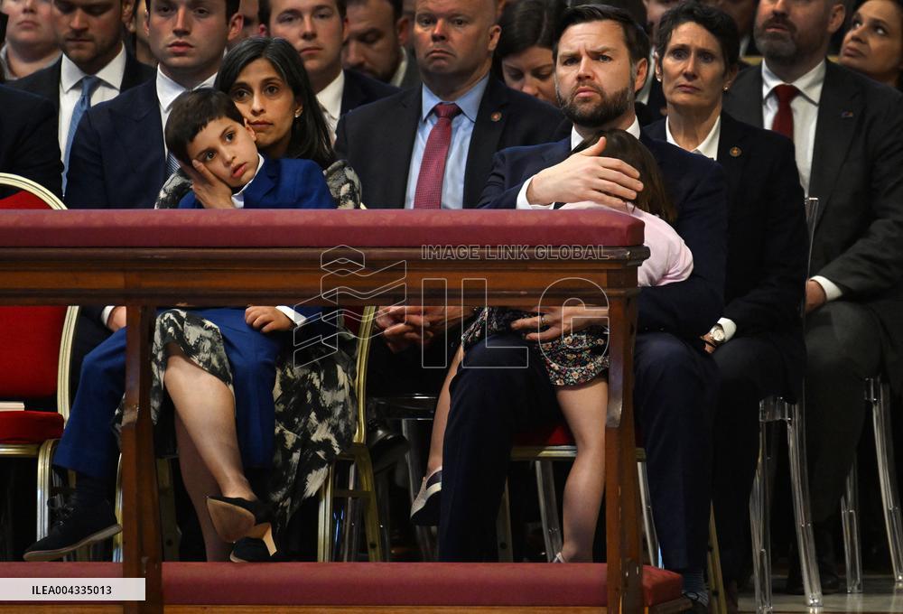 J.D. Vance Attends Good Friday Mass - Vatican