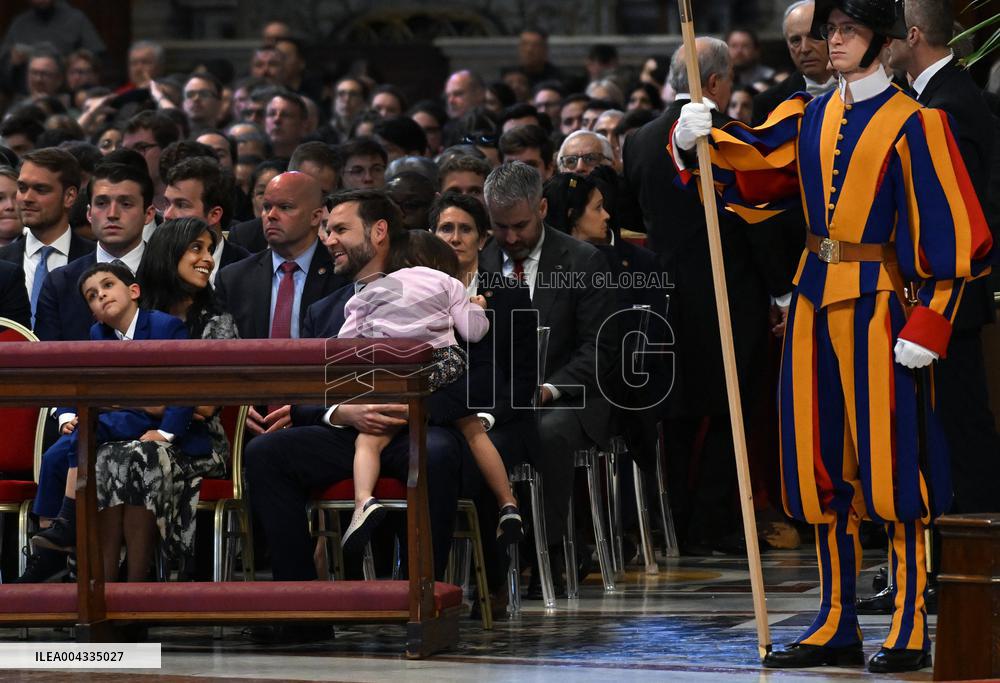 J.D. Vance Attends Good Friday Mass - Vatican
