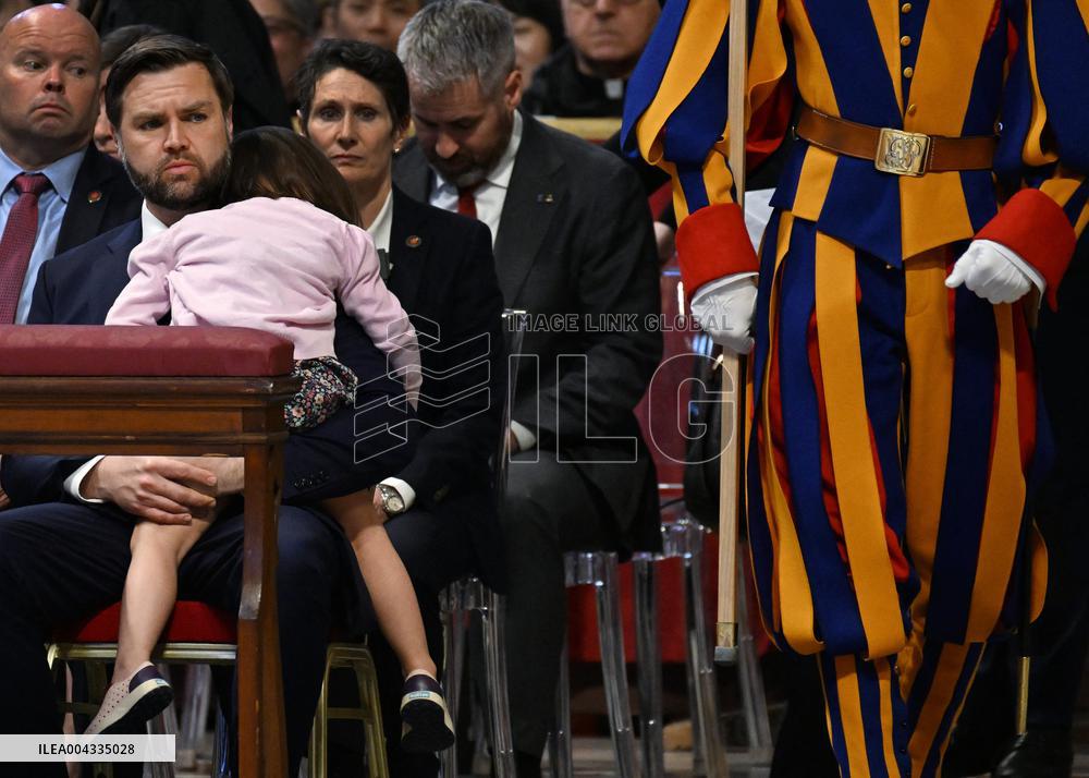 J.D. Vance Attends Good Friday Mass - Vatican