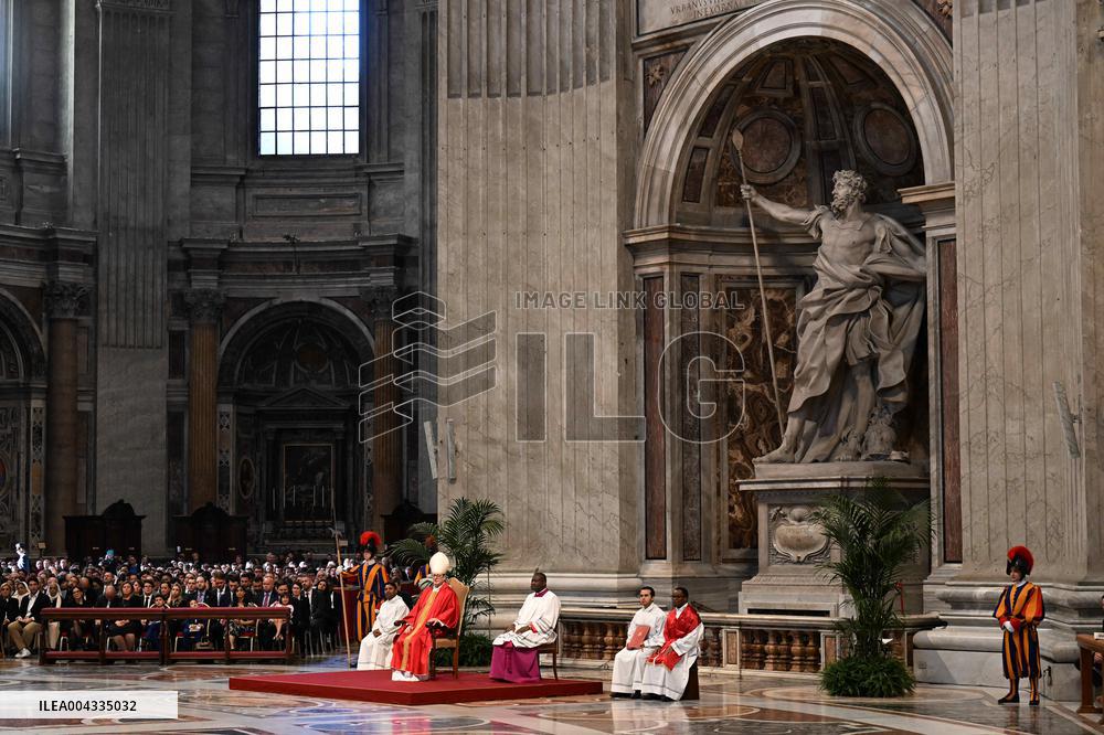 J.D. Vance Attends Good Friday Mass - Vatican